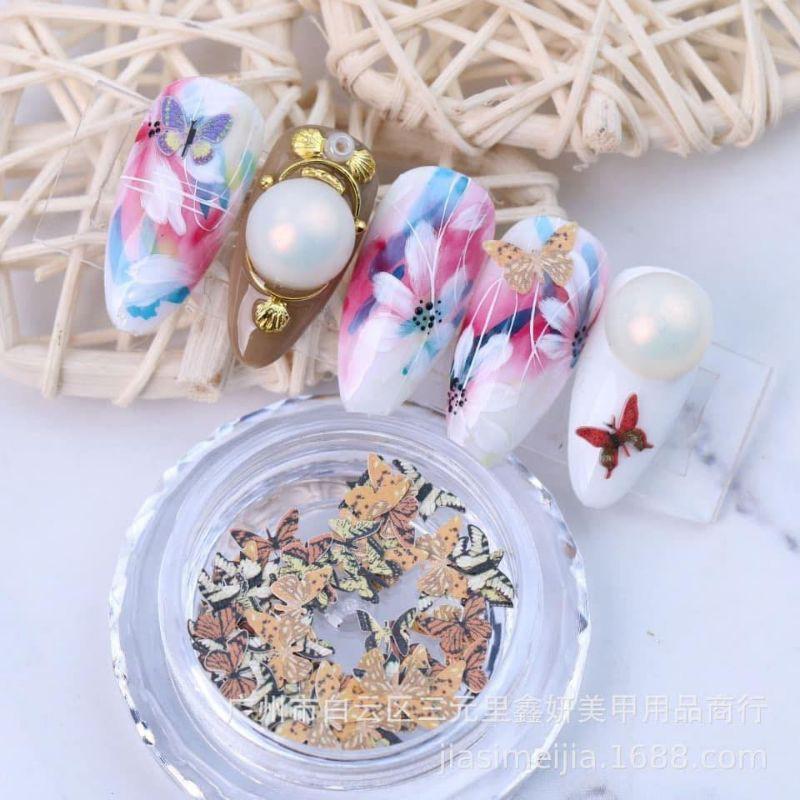 Bướm 6d trang trí móng