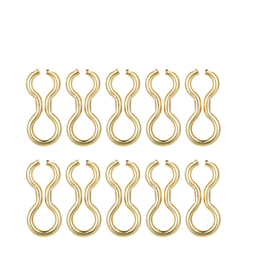 Bộ 200 cái mắt dây đồng thau cần câu cá