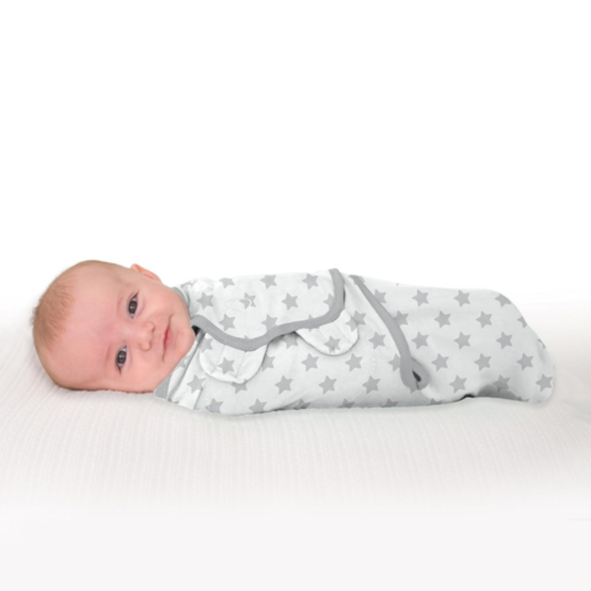 Khăn Quấn Bé Hình Ngôi Sao Màu Xám SwaddleMe 55896BDSV
