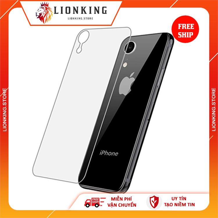 Kính cường lực mặt sau trong suốt cho các dòng iphone 6 6plus 7 7plus 8 8plus X Xs Xr XsMax