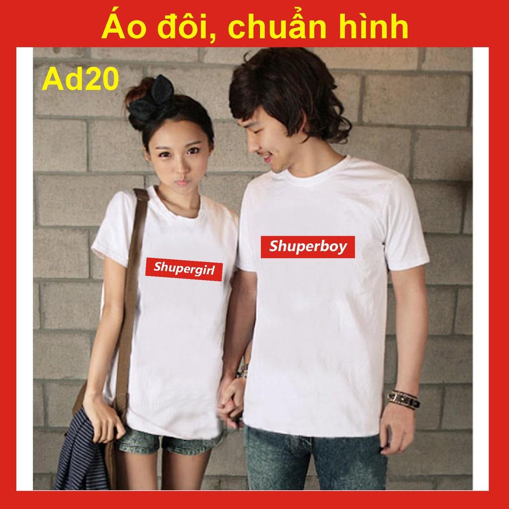 Áo đôi đẹp 20, thun, phông, cặp,supreme chất đẹp