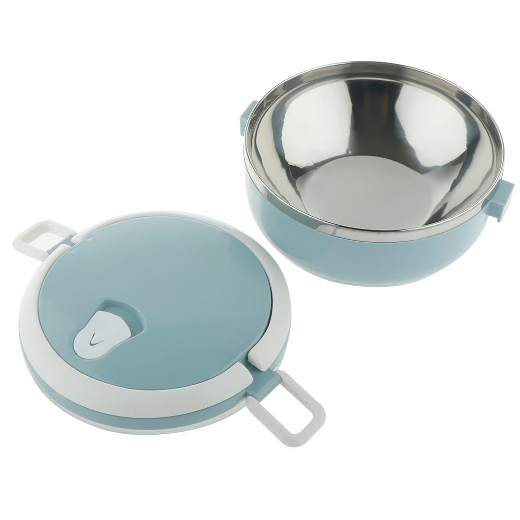 Stainless Steel Bento Lunch Box Food Container Storage Takeaway Outdoor