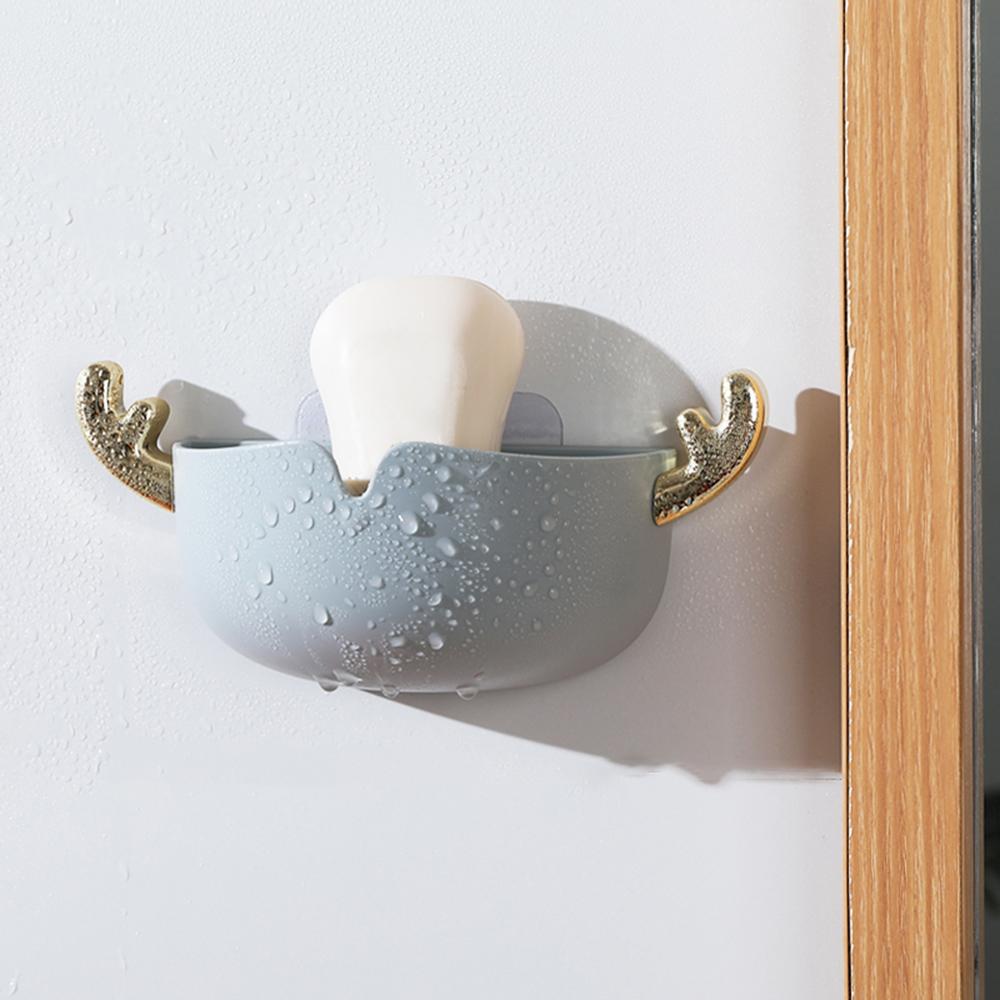 Hộp đựng xà phòng. Dễ dàng kết dính và thoát nước