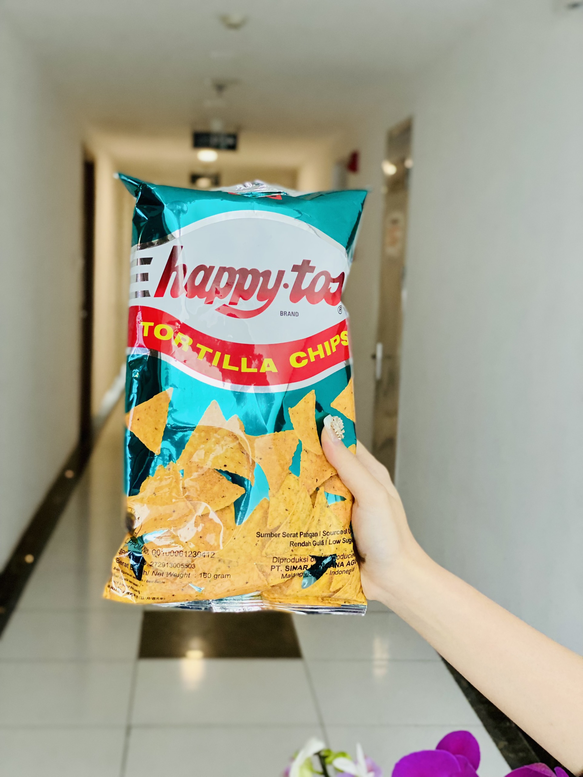 Snack Happy Tos Bắp Vị Phomai Cheddar Giòn Thơm