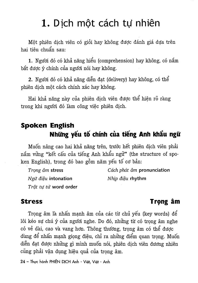 Thực Hành Phiên Dịch Anh Việt - Việt Anh