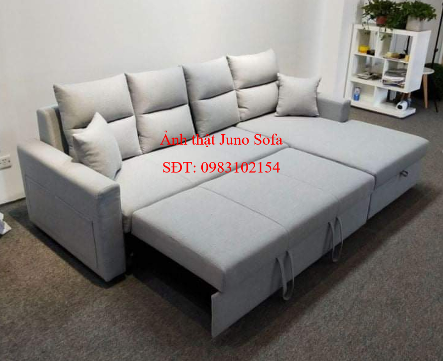 Sofa giường kéo góc L Juno Sofa Chất lượng Kích thước 250 x 150cm