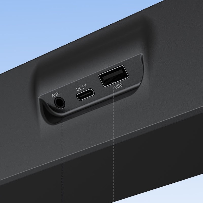 Loa thanh vi tính không dây Bluetooth E3571 led RGB cho máy tính Laptop hàng nhập khẩu