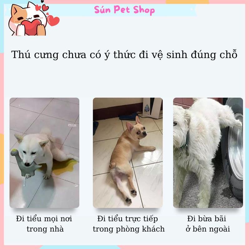 Chai xịt định vị nơi đi vệ sinh cho chó mèo
