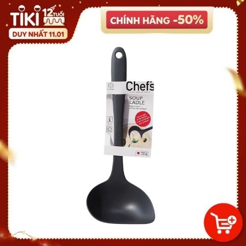 Muôi Múc Canh Kokubo Chef's Chịu Nhiệt Cao Kiểu Dáng Hiện Đại