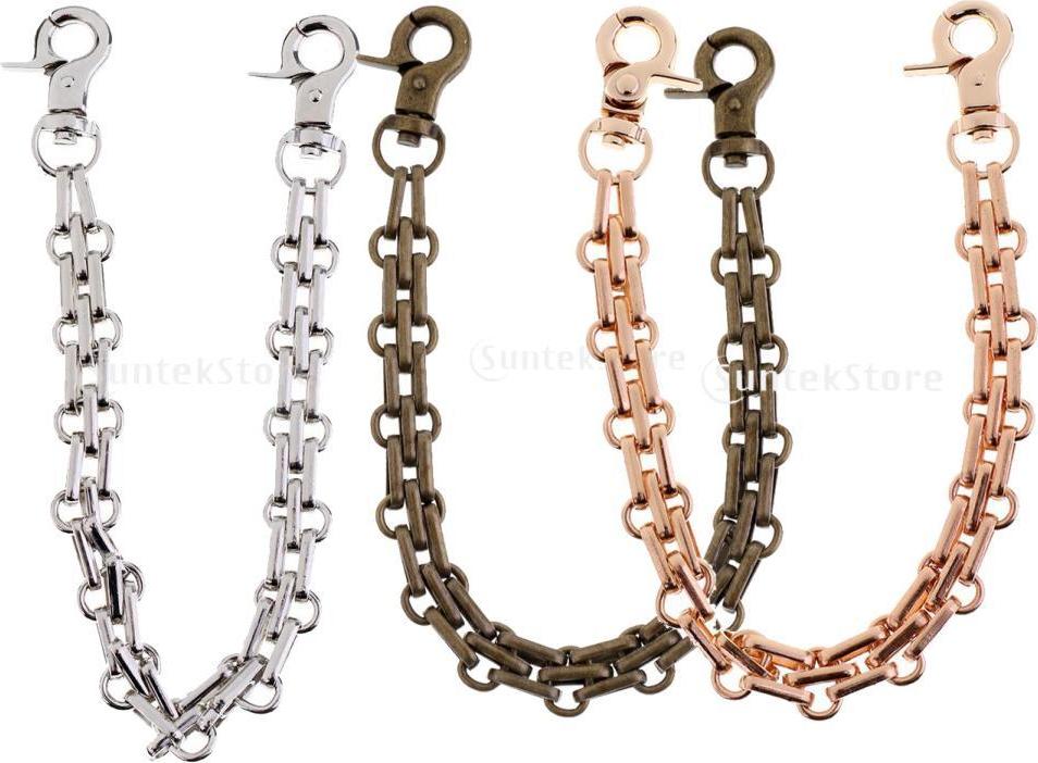 25cm Metal Purse Chain Strap Handle Shoulder Bag Replacement