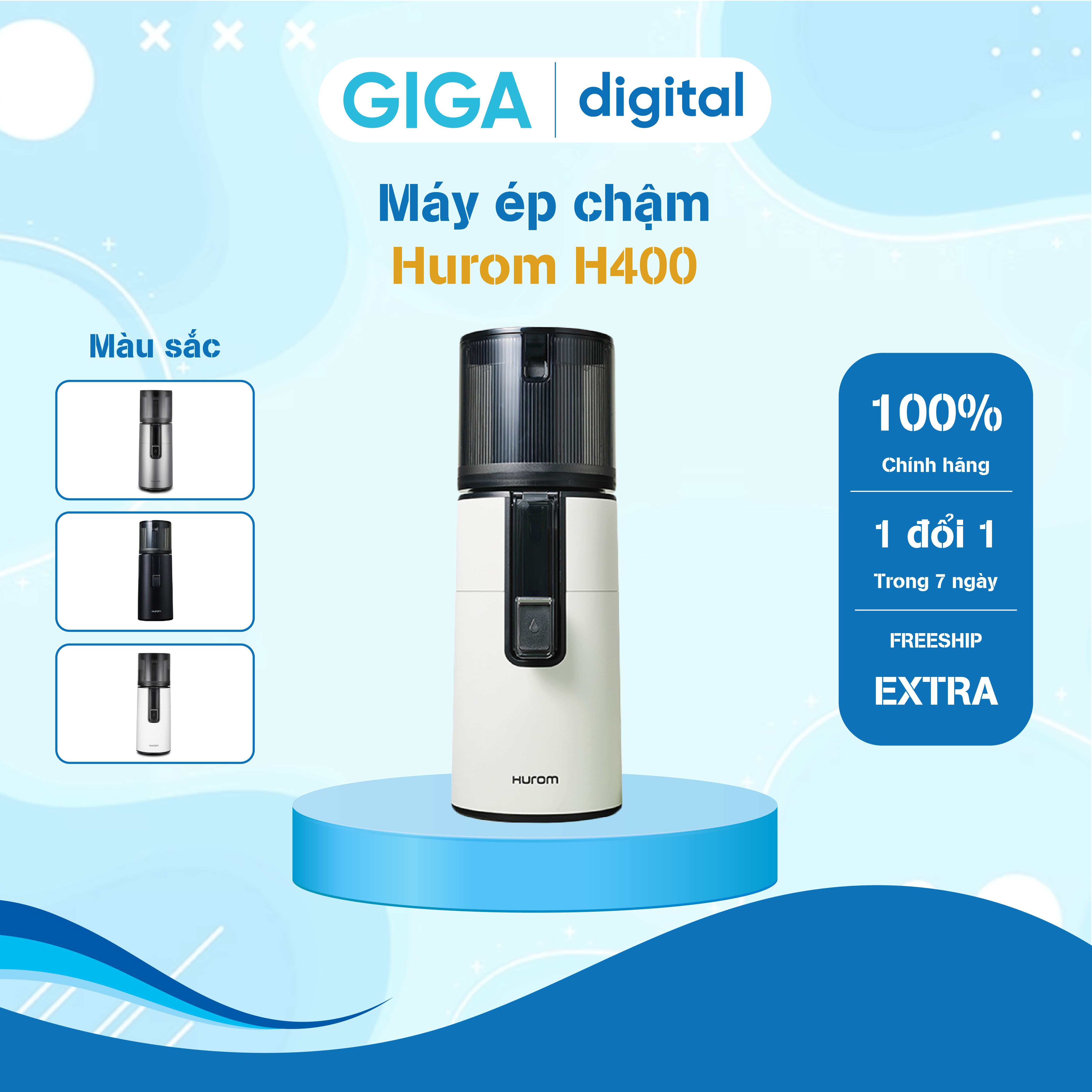 Máy ép chậm Hurom H400 Hàn Quốc