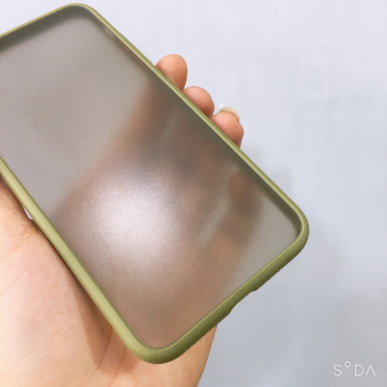 Ốp lưng viền màu, lưng nhám chống sốc, bảo vệ camera, phím bấm màu dành cho iPhone X,Xs, Xs Max
