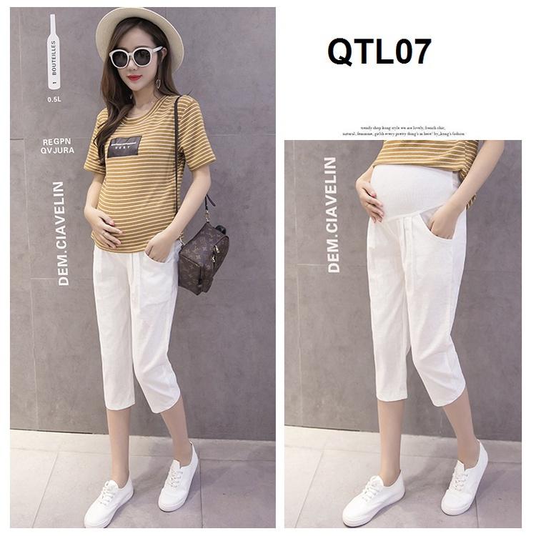 Quần bầu lửng ngố kaki QTL07