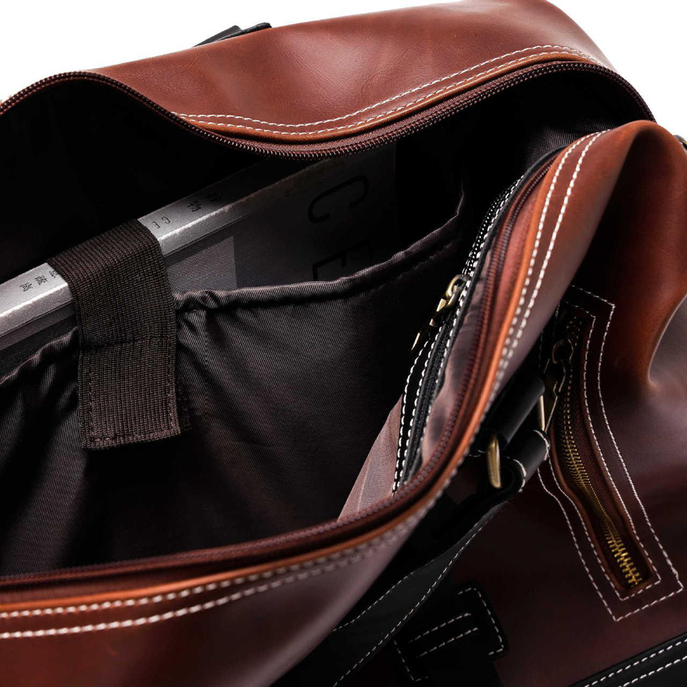 Fashion Retro Men'S Large-Capacity Business Travel Luggage Bag