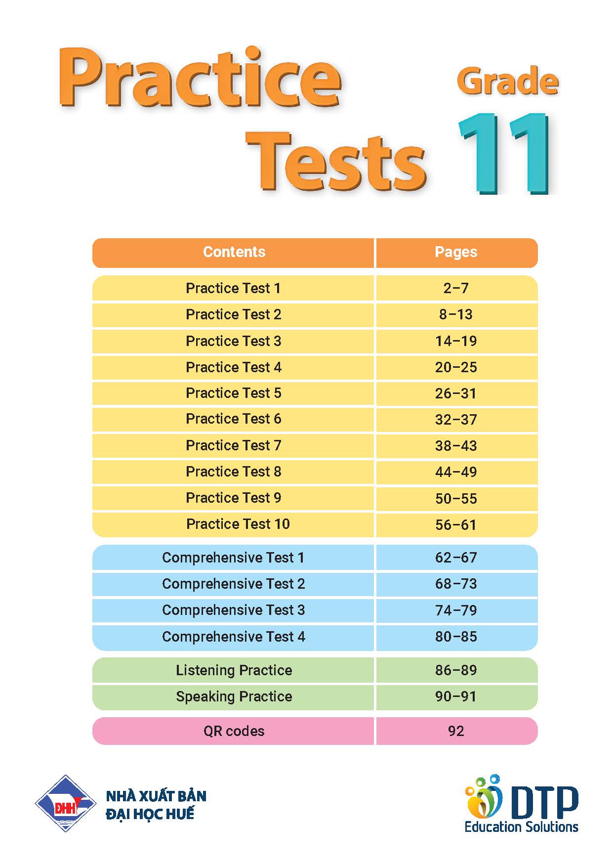 Sách - Dtpbooks - Practice Tests Grade 11