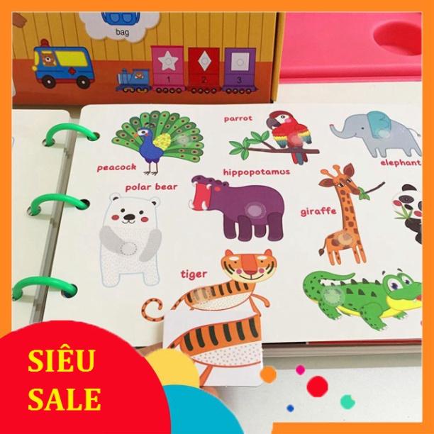 Đồ chơi giáo dục sớm cho bé sách bóc dán Bc53