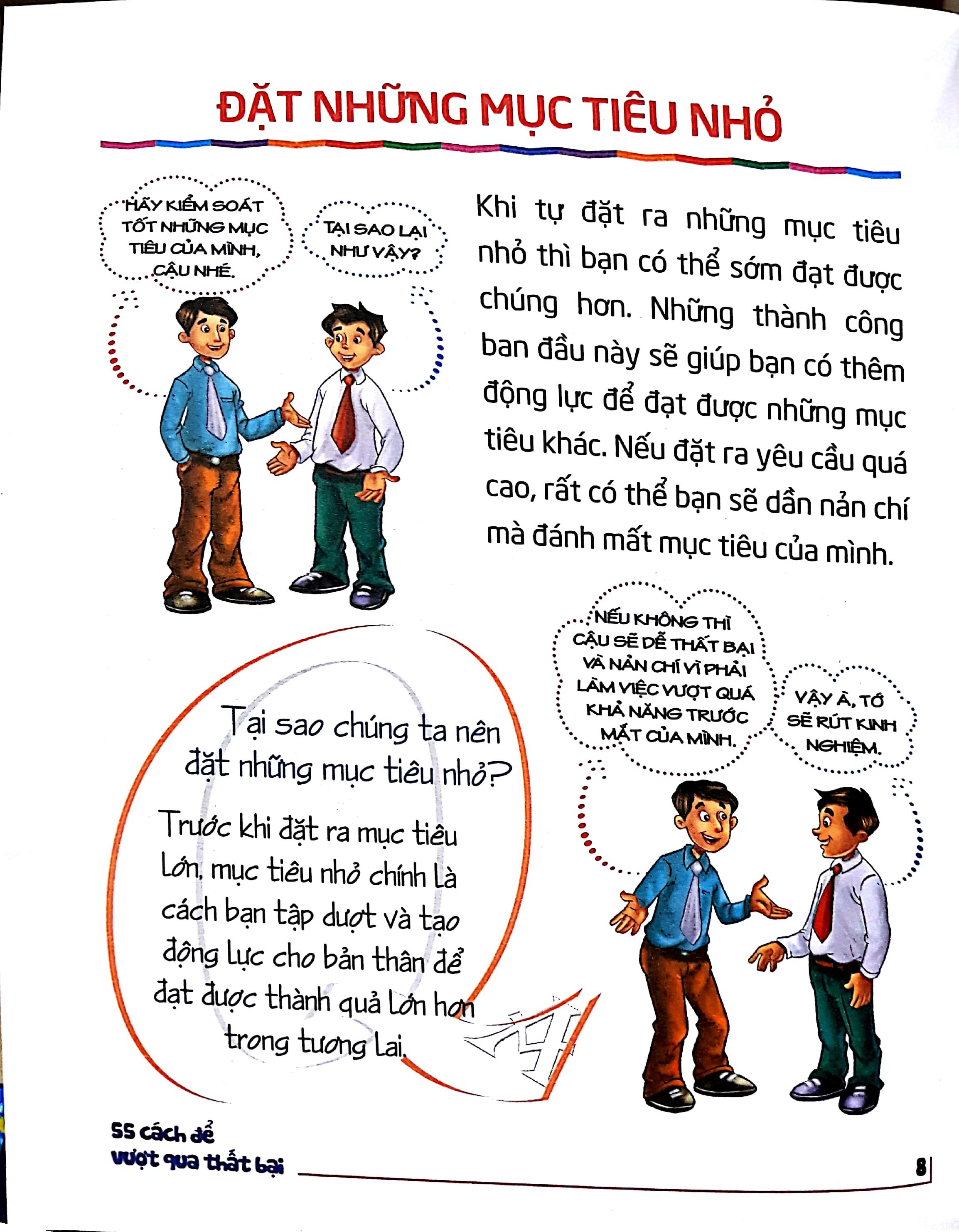 55 Cách Để Vượt Qua Thất Bại
