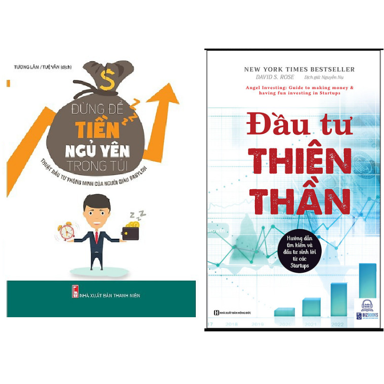 Combo Đừng Để Tiền Ngủ Yên Trong Túi - Thuật Đầu Tư Thông Minh Của Người Giàu Babylon+Đầu Tư Thiên Thần - Hướng Dẫn Tìm Kiếm Và Đầu Tư Sinh Lời Từ Các Starup