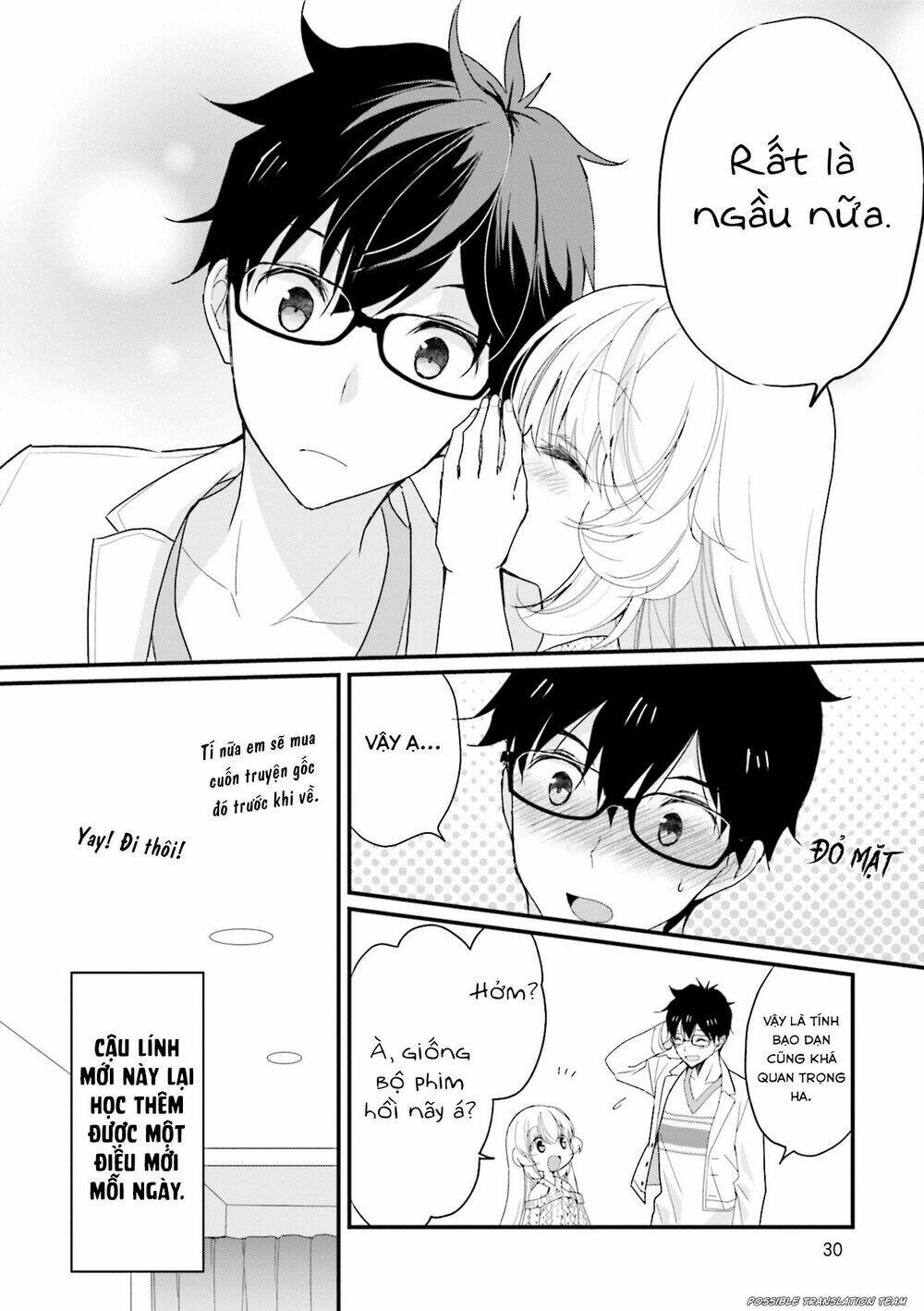 senpai kiêm bạn gái nhỏ nhắn của tôi rất dễ thương chapter 2 14