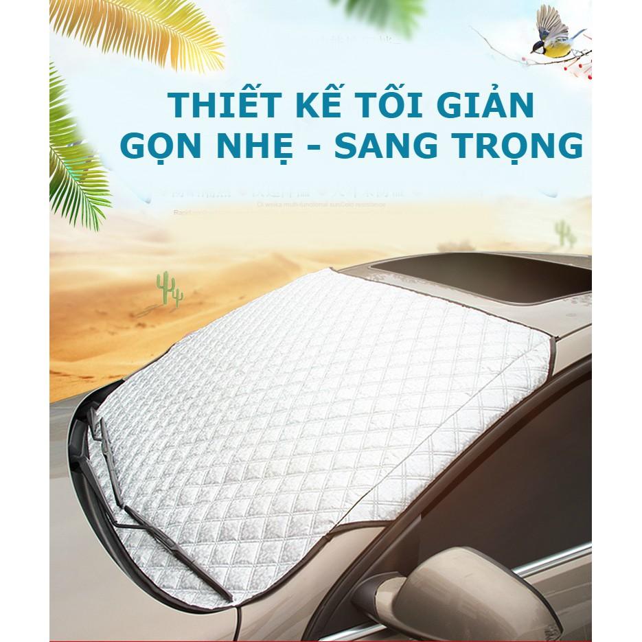 Tấm chống nóng ô tô Yika cao cấp Tấm bạt che chắn nắng ngoài kính lái ô tô