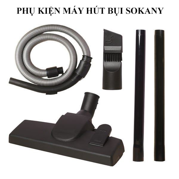 Máy hút bụi cầm tay SOKANY SK3381 công suất cực mạnh 2000W hút được bụi mịn và dễ dàng di chuyển - hàng chính hãng