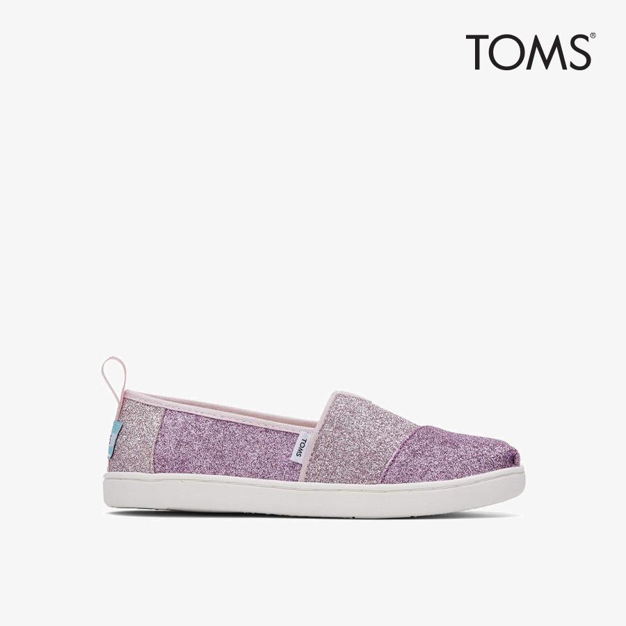 Giày Lười Bé Gái TOMS Alpargata - Tím - 38