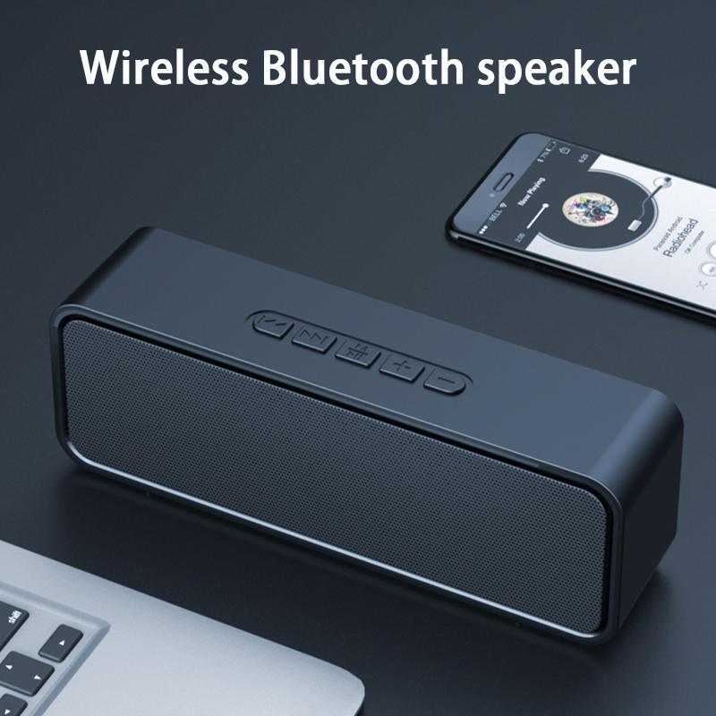 S11 Loa nhỏ Bluetooth Máy nghe nhạc Âm thanh nổi USB Thẻ TF Trang chủ Thể thao ngoài trời Di động Điện thoại di động Loa siêu trầm trên ô tô Loa kép Màu sắc: Đỏ