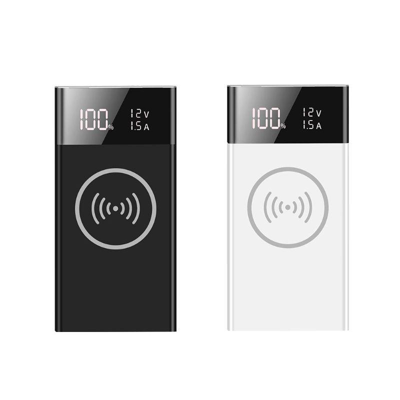 Pin 6x 18650 DIY QI không dây Sạc QC3.0 USB Type C PD Fast Charge Bank Box hộp cho máy tính bảng điện thoại di động
