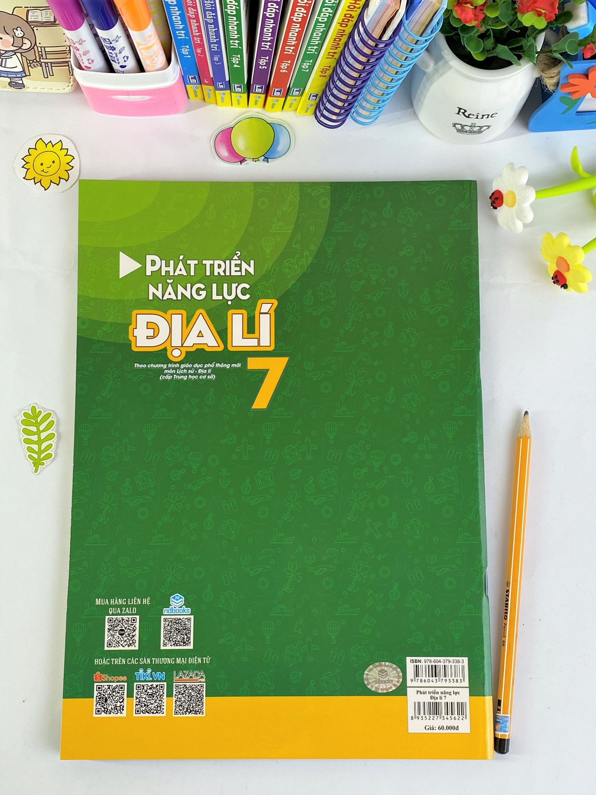 Sách - Phát Triển Năng Lực Địa Lí Lớp 7 - ndbooks