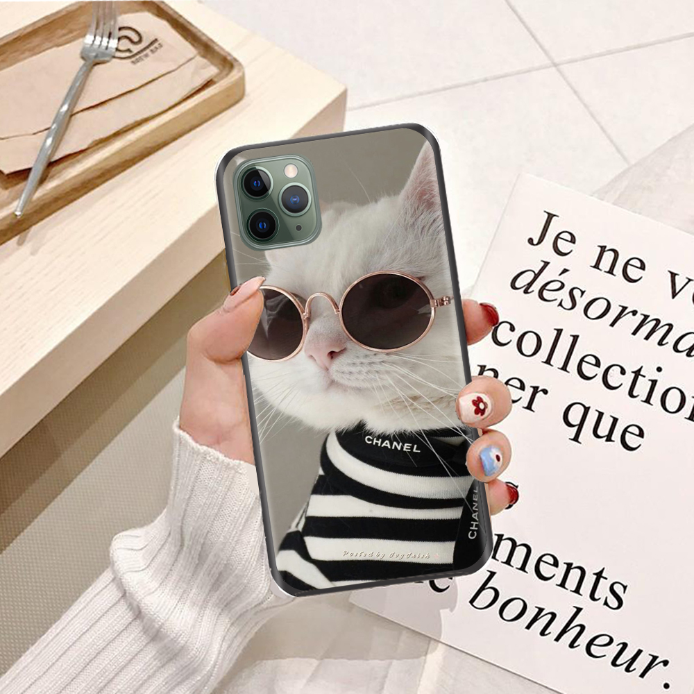Ốp lưng điện thoại iPhone 11 Pro Max viền silicon dẻo TPU in hình Thú Cưng - Hàng chính hãng