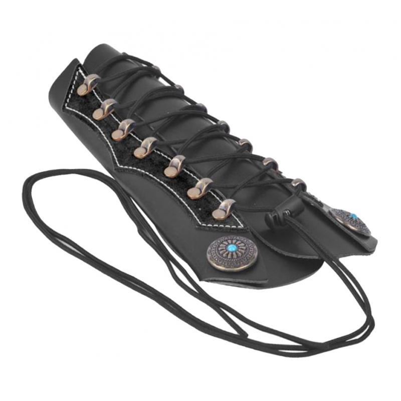 Adjustable Archery Arm Guard Protector Armband Safe Strap Bracer Hunting