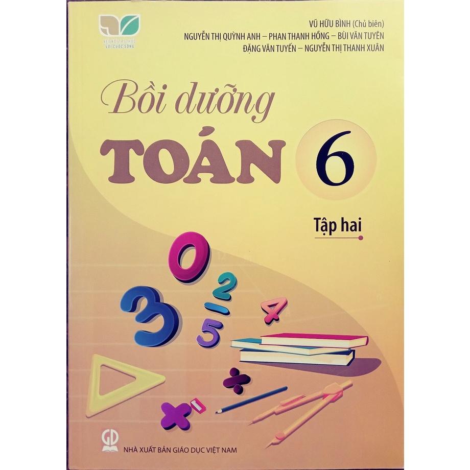 Sách - Bồi Dưỡng Toán Lớp 6 Tập 2 (Kết Nối Tri Thức Với Cuộc Sống)