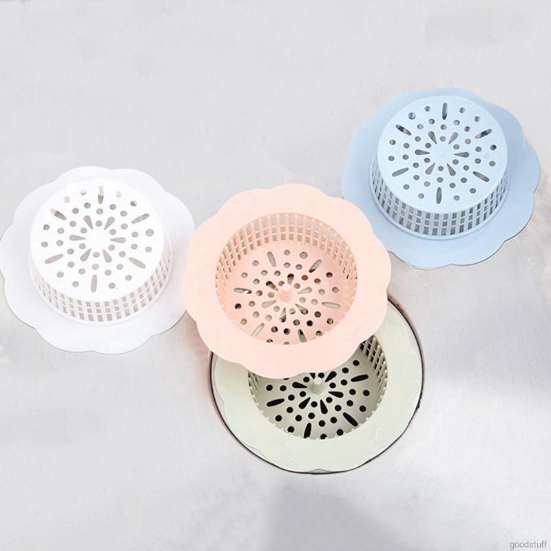 Miếng lọc rác bồn rửa chén bằng nhựa chống tắc nghẽn cho phòng bếp/phòng tắm