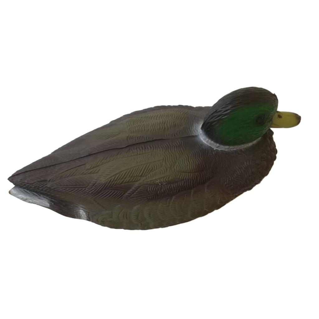 2x3D Lifelike Floating Hunting Shooting Drake Duck Decoy Decoying Male Duck