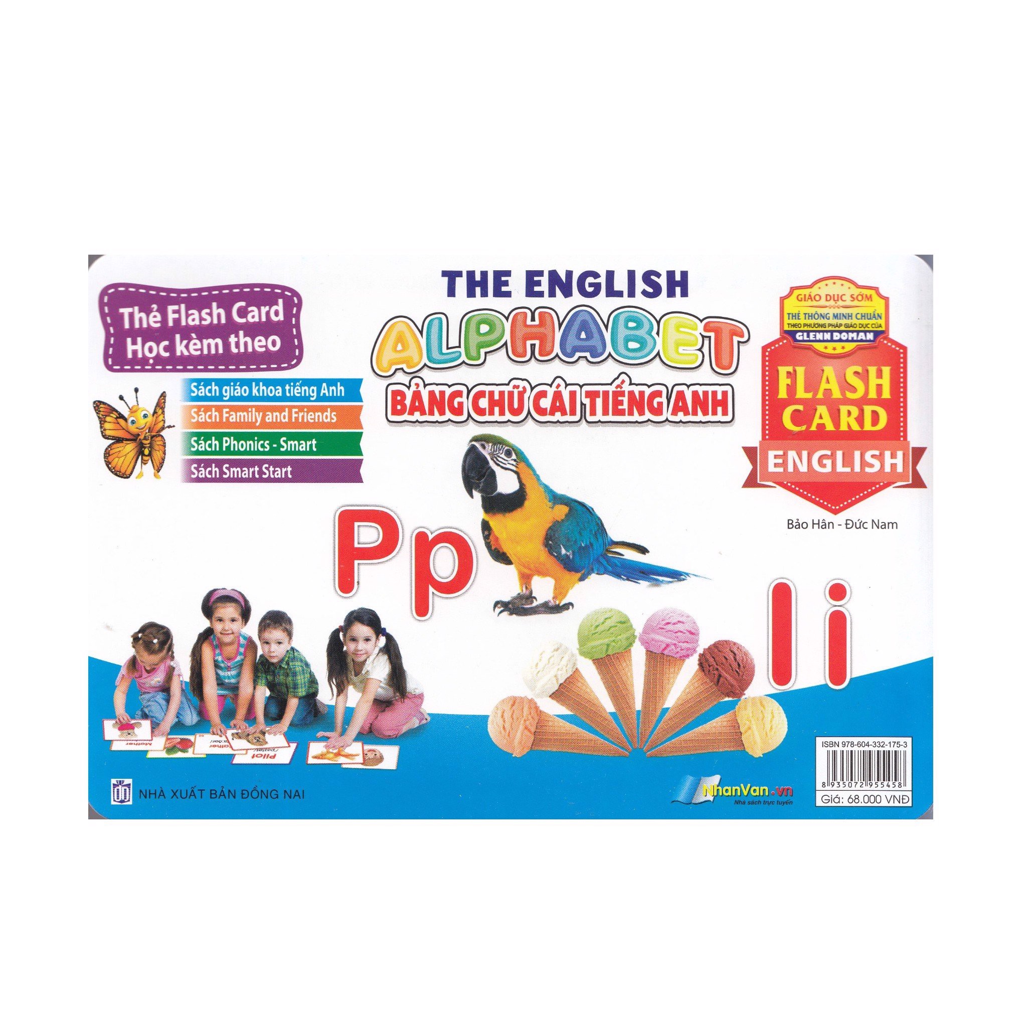 Thẻ Flash Card Tiếng Anh Học Kèm Theo - The English Alphabet - Bảng Chữ Cái Tiếng Anh