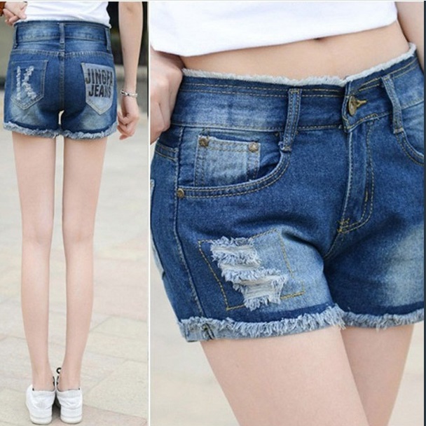 quấn short jean nữ kiểu mới dễ thương cực đẹp