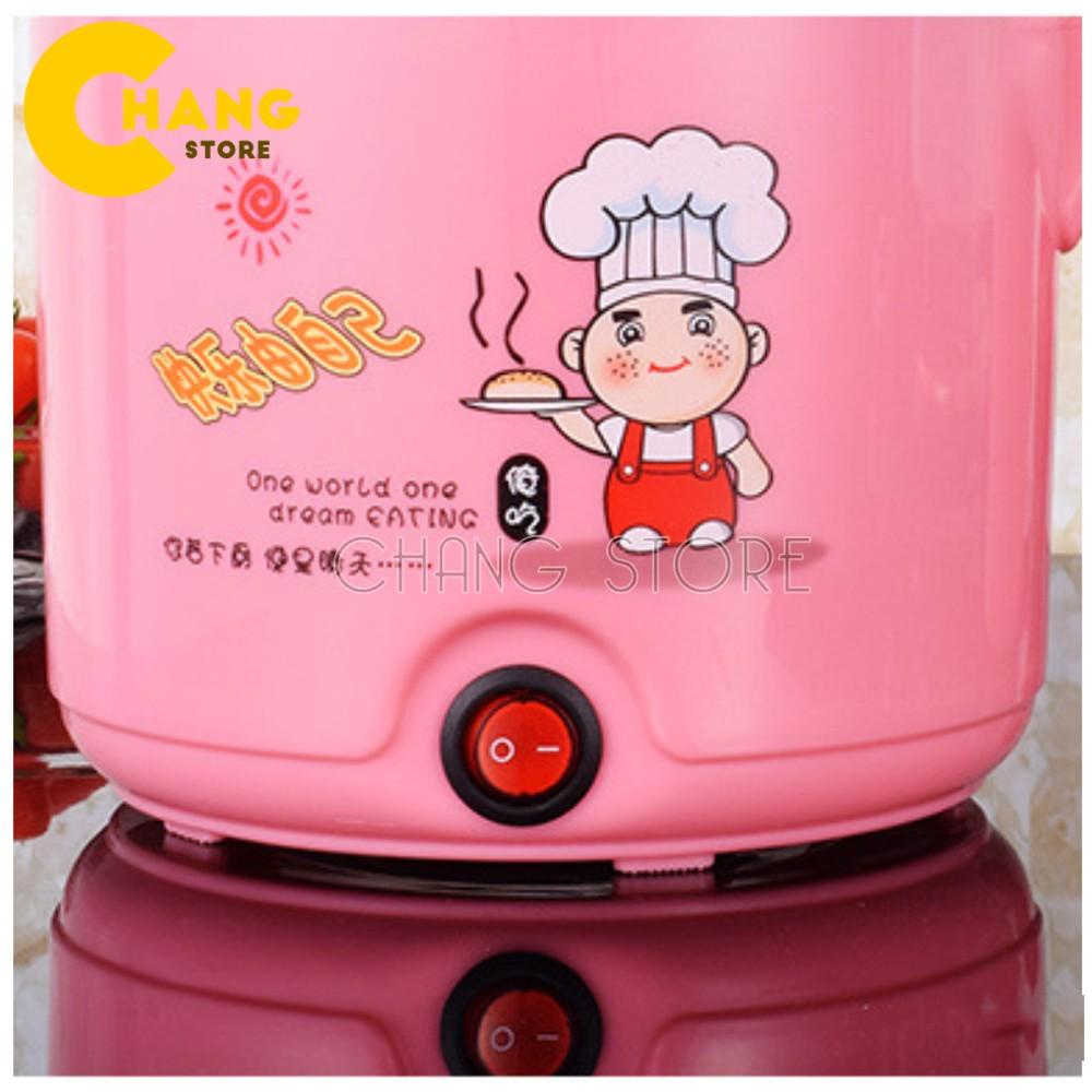 Nồi Lẩu Điện Mini Đa Năng 2 In 1 - không kèm giá hấp