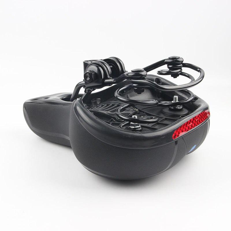 Bicycle Saddle Anti Slip & Sun Road Bike Saddle Accessories Shock Absorber Widen Big Butt Cycling Bike Seat