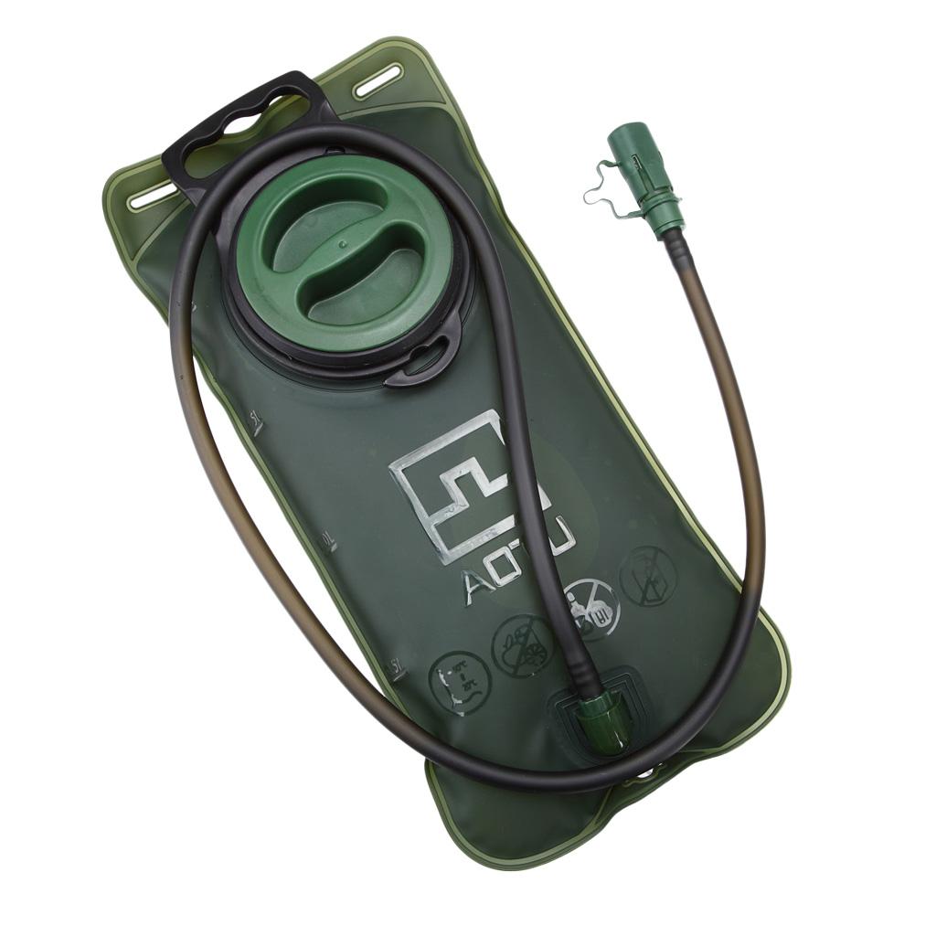 2L Hydration System Water Bag Pouch Backpack Bladder Cycling Hiking Outdoors