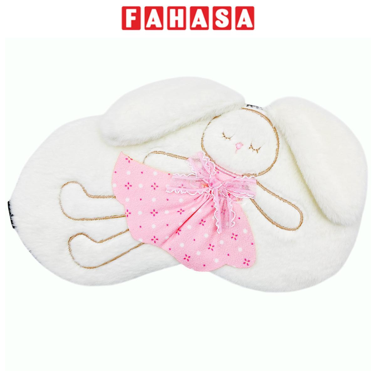 Bịt Mắt Ngủ - Thỏ Mặc Đầm Có Túi Nước 3m - ZooZoo 018025 - Màu Trắng