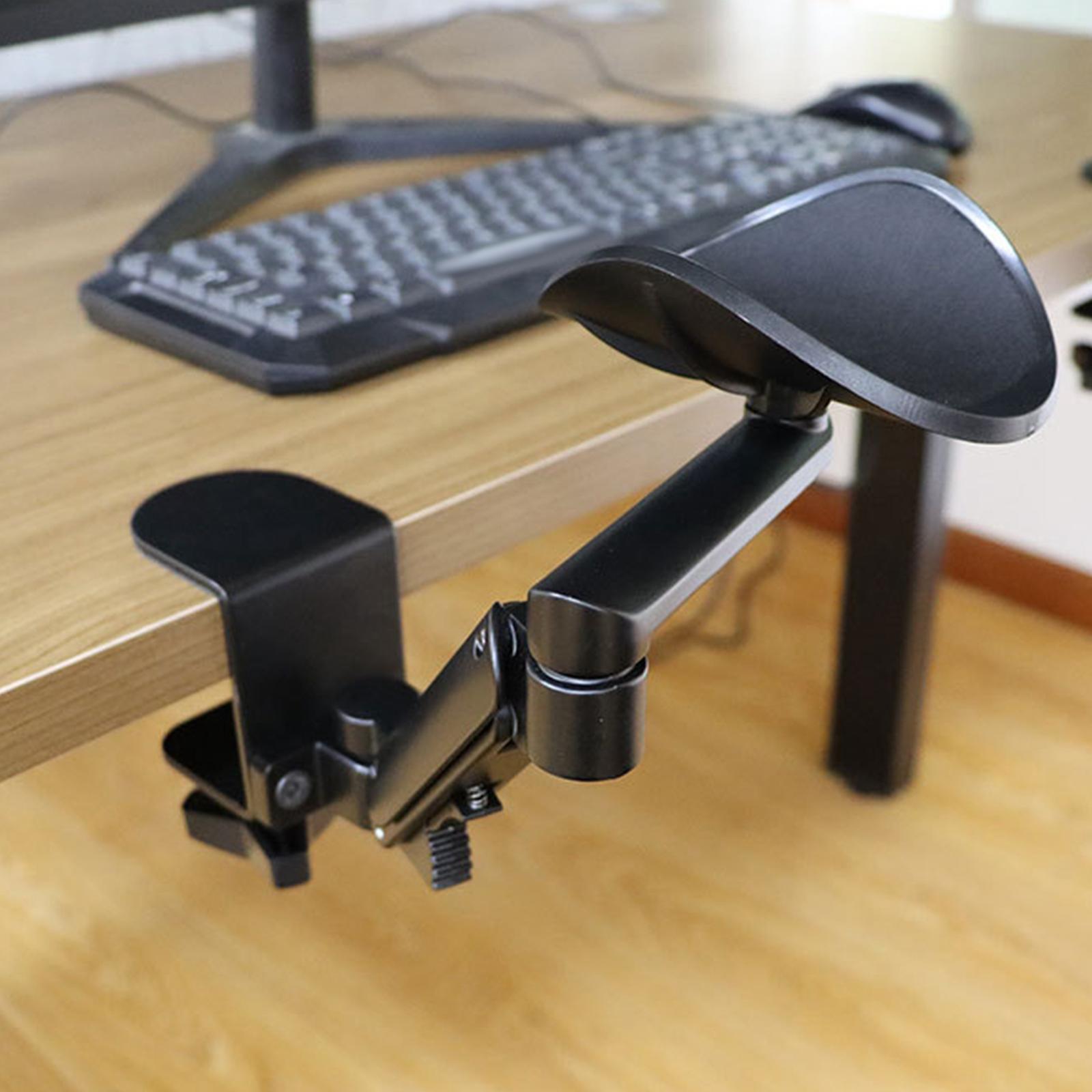 Arm Rest Support for Desk Extender Armrest Durable for Desktop Office Laptop