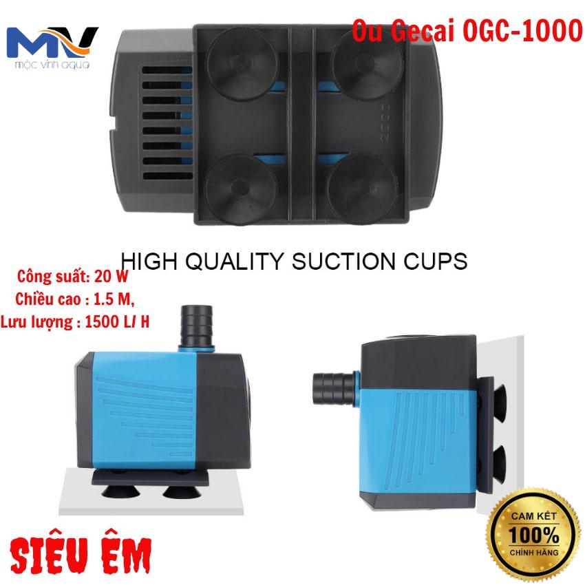 Máy bơm nước bể cá Ou Geca OGC-1000/2000/3000/4000/5000/6000 siêu êm