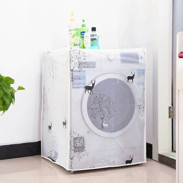Áo trùm máy giặt chống thấm loại dày - Cửa trên, Cửa trước dưới 7kg