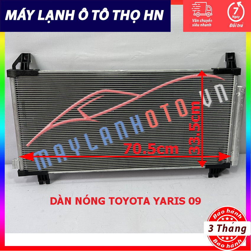 Dàn nóng Toyota Yaris Hàng xịn Thái Lan