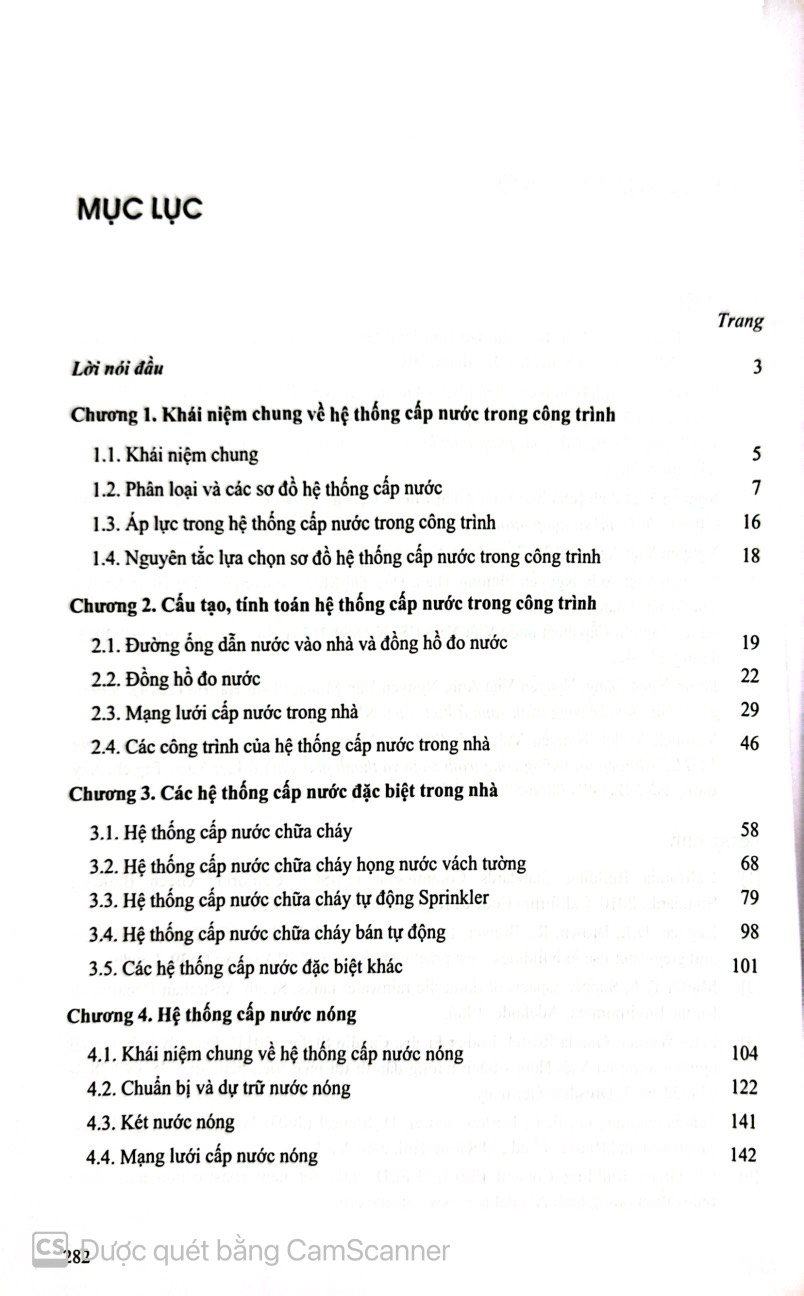 Cấp Thoát Nước Trong Nhà Và Công Trình