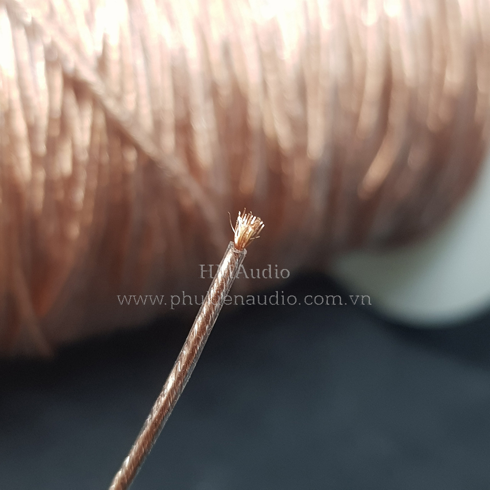Dây cáp tai nghe đồng OFC đường kính 1.0mm