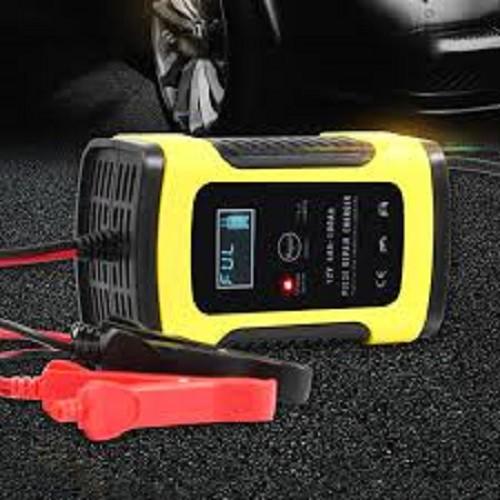 Sạc bình ắc quy điện tử thông minh 12V/6A có khử sunfat ANHNTcyz, từ ngắt khi sạc đầy