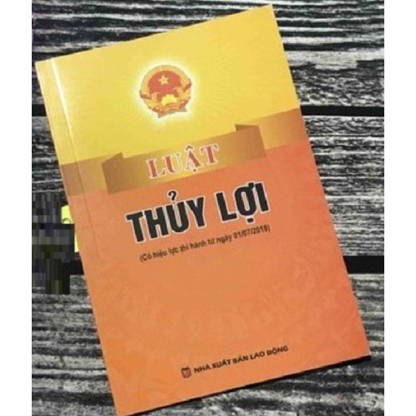 Sách - Luật thủy lợi