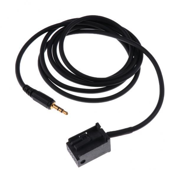 2-10pack Car 3.5mm Male Aux Audio Input Cable Adapter for Ford Focus Fiesta