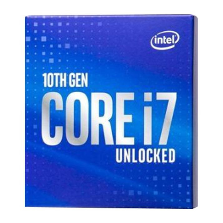 Bộ vi xử lý CPU Intel Core i7-10700F (2.9GHz turbo up to 4.8GHz, 8 nhân 16 luồng, 16MB Cache, 65W - Socket Intel LGA 1200) - Hàng Chính Hãng